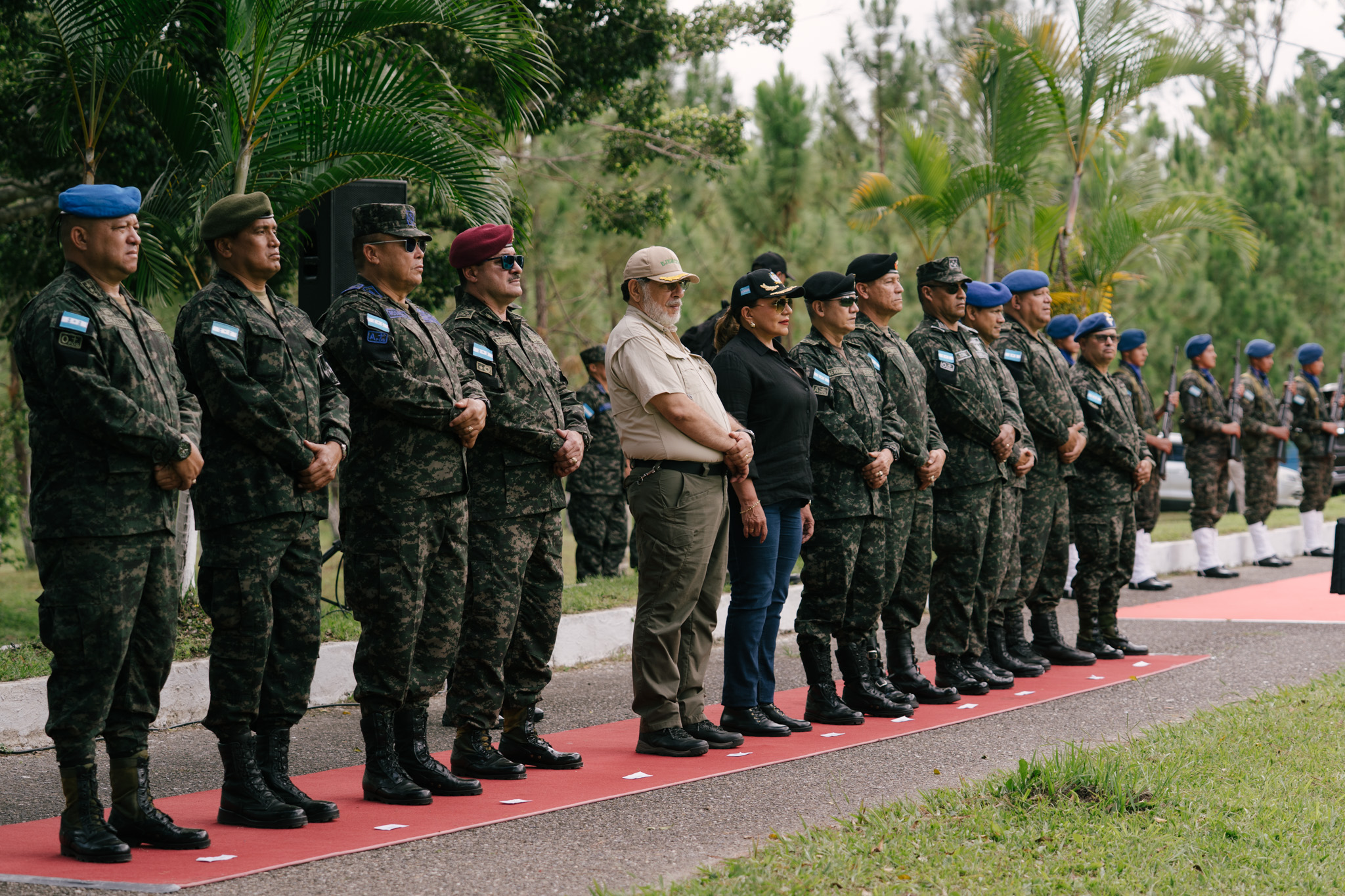 Visita Presidenta Batallón de Ingenieros