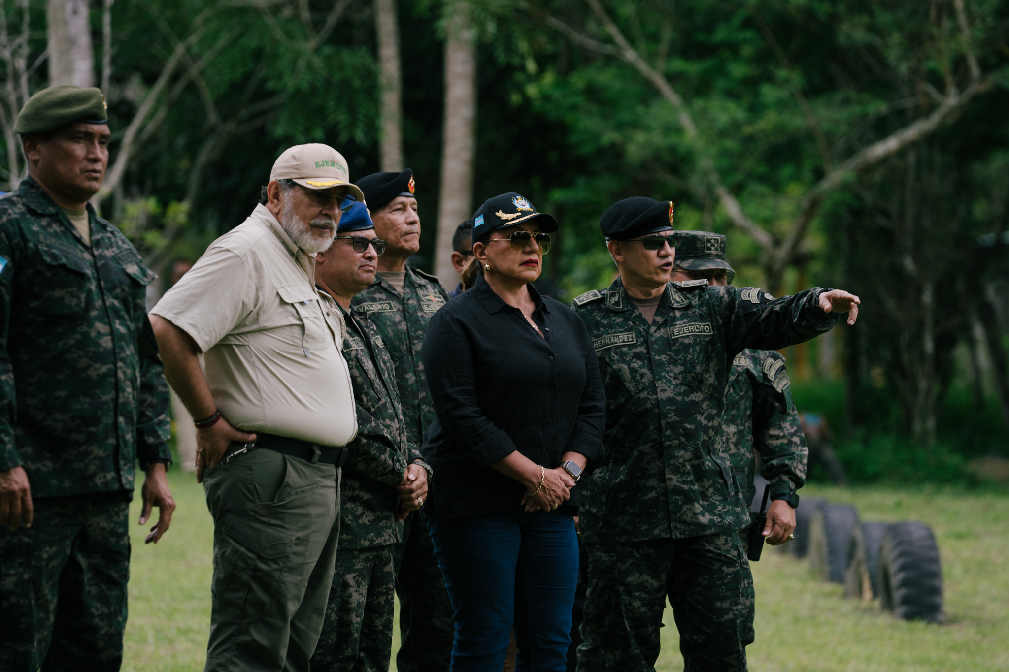 Visita Presidenta Batallón de Ingenieros