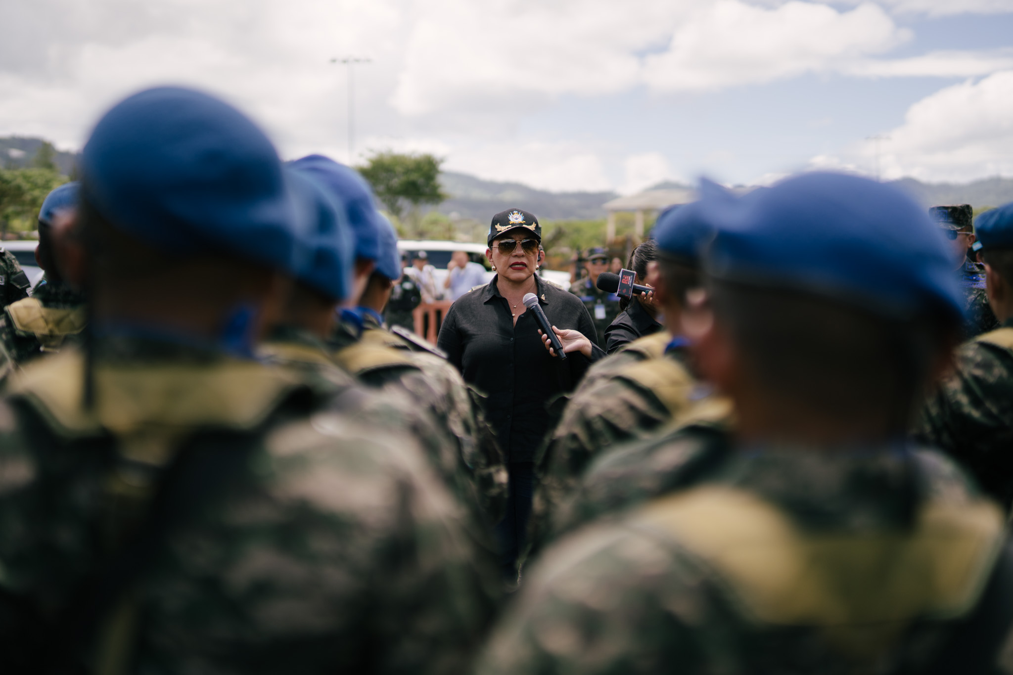 Visita Presidenta Batallón de Ingenieros