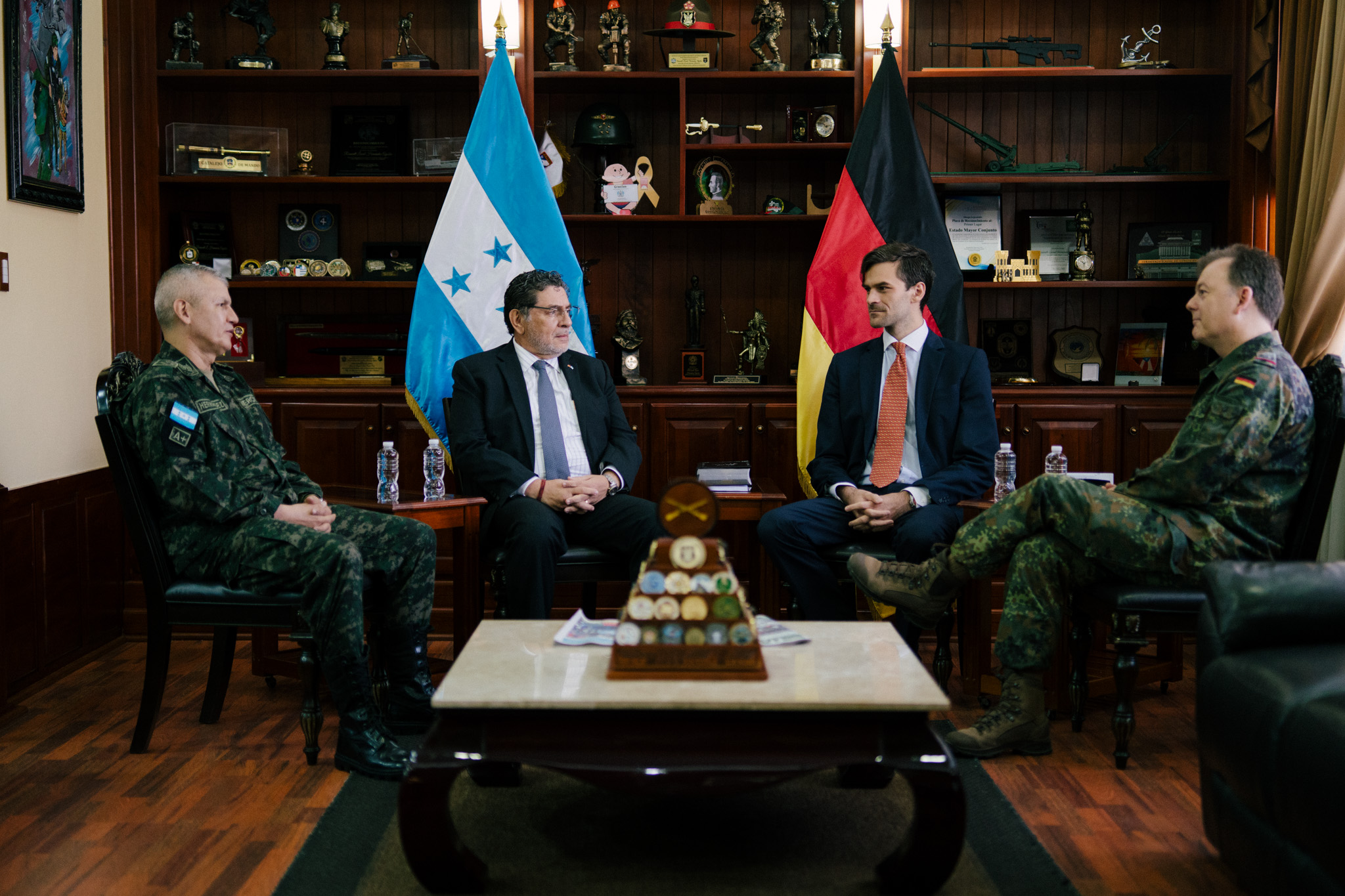 Visita Oficial Agregado de Alemania