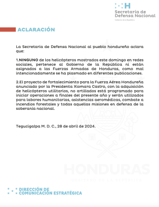 Aclaración