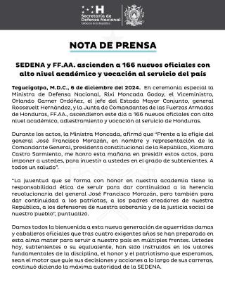 Nota de Prensa