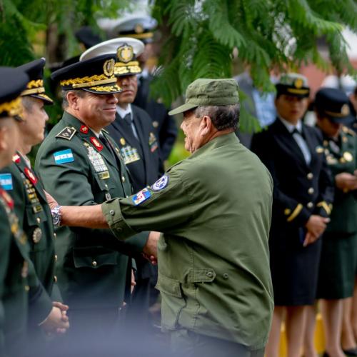 Conmemoración 55 años del cese de hostilidades entre Honduras y El Salvador
