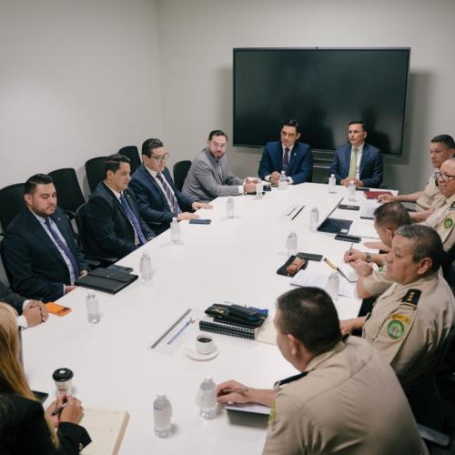 Autoridades de Defensa y Congreso Nacional fortalecen agenda de seguridad y soberanía